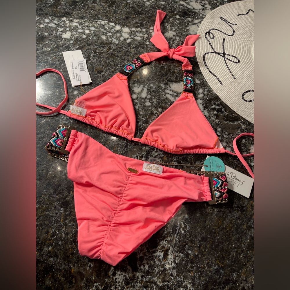NWT Boho Paradise beach bunny bikini XL set - Picture 6 of 15